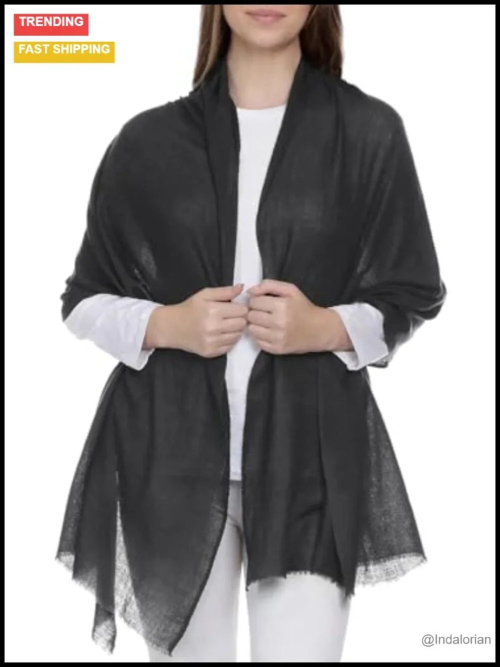 Cashmere Blend Scarf - Super Soft Pashmina Long Wrap